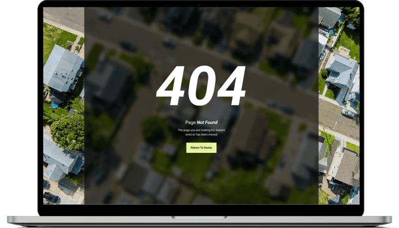 Real estate website section stitch, hand-coded in HTML and CSS
