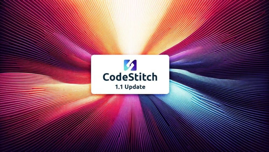 CodeStitch 1.1 update